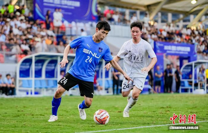 清华点球险胜首尔大学 西安名校足球赛圆满收官